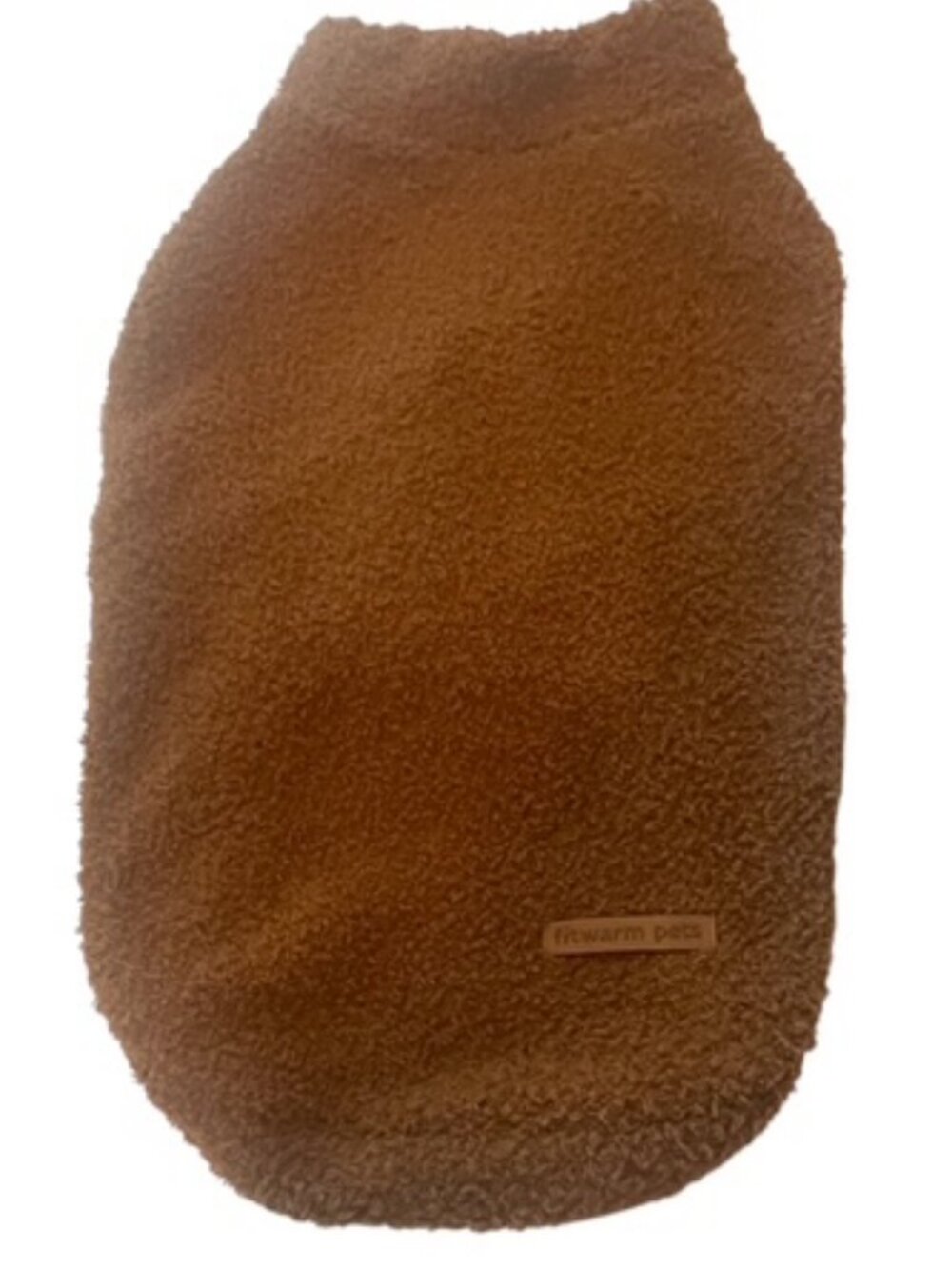New Fitwarm Brown Sherpa Turtleneck Dog Sweater XXL
